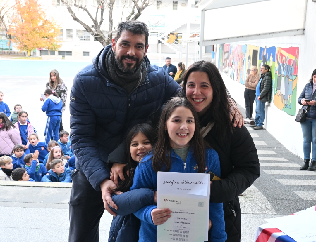 Entrega de diplomas de inglés